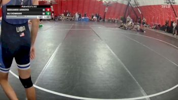 156-160 lbs Round 1 - Benjamin Arroyo, Rochester Century vs Eli Domeier, WCAABE Knights