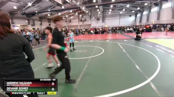 90 lbs 1st Place Match - Devanie Gomez, Texasports Wrestling vs Andrew Salgado, 806 Takedown Wrestling