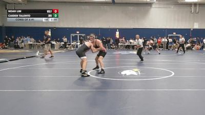 141 lbs Consi Of 8 #1 - Noah Lim, Wesleyan (CT) vs Caiden Talento, Johnson & Wales (RI)