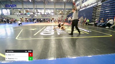 113-127 lbs Rr Rnd 2 - Cole Cox, Panther Youth Wrestling-CPR vs Emmanuel Kearns, Arkansas