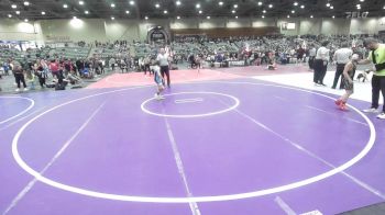 73 lbs Consi Of 16 #2 - Branson Bressler, McKenzie River Mat Club vs Kaden Krueger, Athlos Wrestling