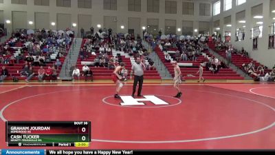 105 lbs Quarterfinal - Graham Jourdan, Homewood HS vs Cash Tucker, Hewitt-Trussville MS