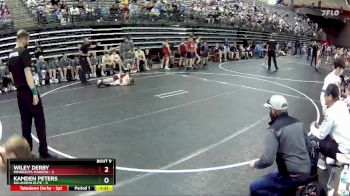 55 lbs Finals (8 Team) - Kamden Peters, Oklahoma Elite vs Wiley Derby, Minnesota Maroon