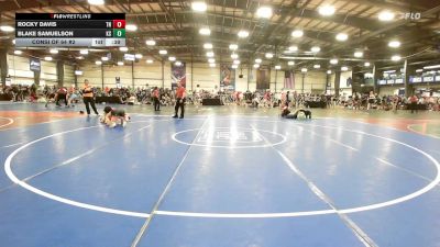 145 lbs Consi Of 64 #2 - Rocky Davis, TN vs Blake Samuelson, KS