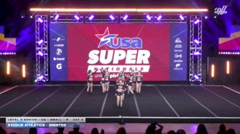 Exodus Athletics - Sinister [2026 L3 Senior - D2 - Small - B Day 3] 2026 USA All Star Super Nationals