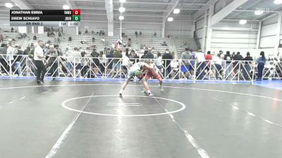 132 lbs Rr Rnd 2 - Jonathan Emma, TNWC Big Macs - HSB vs Drew Schiavo, Journeymen Blue - HSB