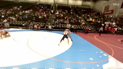 123 lbs Cons. Round 7 - Preston Wright, Hurricane High School vs Logan Thurber, Farmington High School