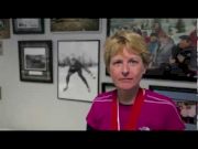 IceBreaker Indoor Marathon - Female Winner Interview