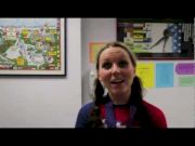 IceBreaker Indoor Half-Marathon - Female Champ Interview
