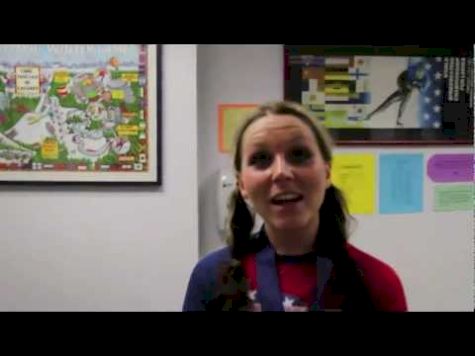 IceBreaker Indoor Half-Marathon - Female Champ Interview