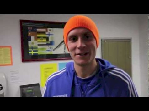 IceBreaker Indoor Half-Marathon - Winner's Interview