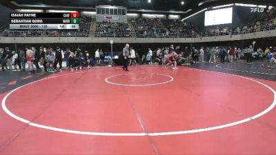 135 lbs Consolation - Isaiah Payne, Canfield vs Sebastian Gorg, Warrenton