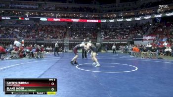 2A-190 lbs Cons. Round 3 - Caysen Curran, Mount Vernon vs Blake Jager, Eddyville-Blakesburg-Fremont