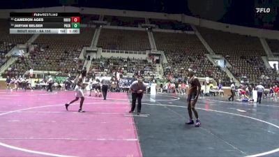 6A 150 lbs Cons. Round 3 - Cameron Ages, Russell County vs Jaryan Belser, Park Crossing High School