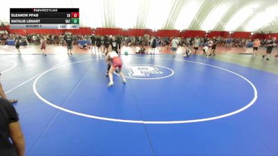117-126 lbs Round 2 - Eleanor Pfab, Xavier-Cedar Rapids vs Natalie Lenart, Batavia
