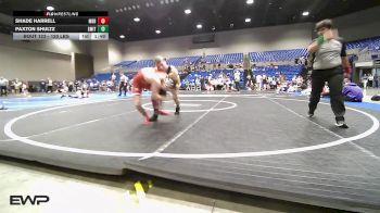 120 lbs Rr Rnd 3 - Shade Harrell, Mighty Bluebirds vs Paxton Shultz, Smith Wrestling Academy