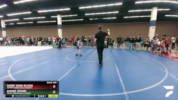 69-70 lbs Round 2 - Sadie Yang-Elson, Summit Wrestling Academy vs Khord Spann, Texas Wrestling Academy