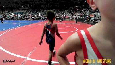 49 lbs Consi Of 8 #1 - Conner Winn, Alpha Elite, Mi vs Kross Kemble, Ponca City Wildcat Wrestling