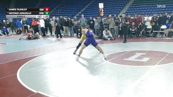 157 lbs Final - James Tildsley, Shawsheen vs Antonio Arguello, Newtown