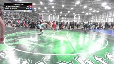 92 lbs Champ. Round 3 - Vladislav Egorov, Peninsula Wrestling Club vs Jacob Blosser, Washington