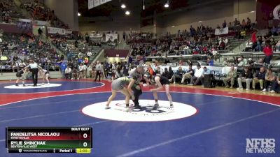 6A 110 lbs Semifinal - Pandelitsa Nicolaou, Fayetteville vs Rylie Sminchak, Bentonville West