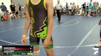 92 lbs Round 1 (8 Team) - Cole Desiano, New England All Stars vs Daniel MAckinnion, Orchard South