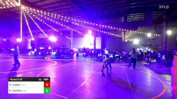 61 lbs Round Of 16 - Nico Lopez, Black Fox Wrestling Academy vs Sebastian Castillo, Takedown Elite