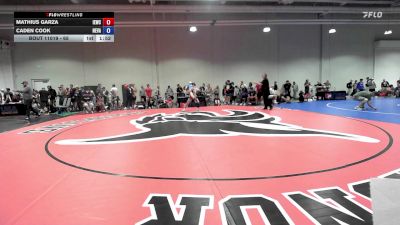 65 lbs Cons. Round 5 - Mathius Garza, Inland Elite Wrestling Club vs Caden Cook, Nevada