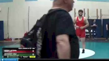 285 lbs Quarterfinal - Aiden Lacoma, Virginia Elite vs Anthony Cali, Mat Pack Wrestling Club