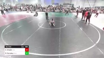 49 lbs Consi Of 8 #1 - Hudson Wright, Punisher Wrestling vs John Briones IV, RoughHouse WC