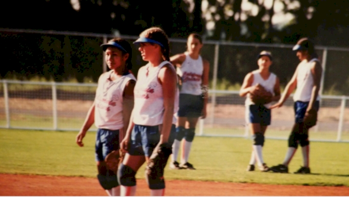 Softball Players from the 90s 
