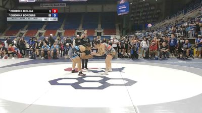 207 lbs Semis - Phoenix Molina, Illinois vs Deionna Borders, Ohio