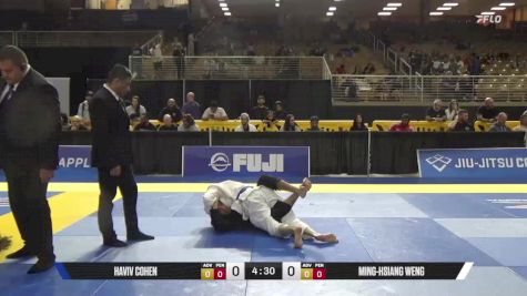 Ming-Hsiang Weng vs Haviv Cohen 2025 Pan Jiu Jitsu IBJJF Championship