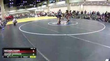 182 lbs Round 5 (8 Team) - Matthew Tucker, Tallahassee War Noles vs Shamon Handegan, Fuzzy Bees