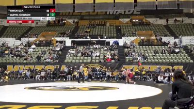 165 lbs Cons. Round 3 - Jadyn Johnson, Little Rock vs Owen Eck, Oklahoma