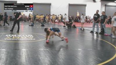 95 lbs Rr Rnd 1 - Payton McCall, Okie Girls - GK12E vs Mia Pardo, NC Gold - GK12E