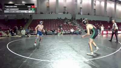 113 lbs Semifinal - Levi Ikenberry, Virginia Team Predators vs William King, Powhatan Youth Wrestling Club