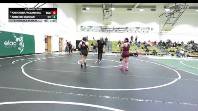 160 lbs 5th Place Match - Annette Beltran, Skyline vs Kasandra Villarreal, Mt. San Antonio College