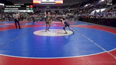 7A 106 lbs Cons. Round 2 - Victor Pantaleon, Carver Montgomery HS vs Titus Slaughter, Oak Mountain