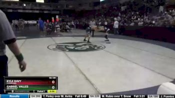 5A 138 lbs Cons. Round 2 - Kyle Davy, Cleveland vs Gabriel Valles, Rio Rancho