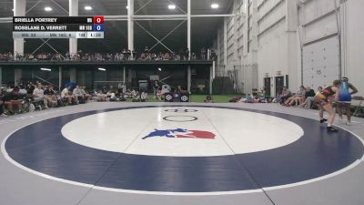 115 lbs Briella Portrey, Washington vs Roselane D. Verrett, Minnesota