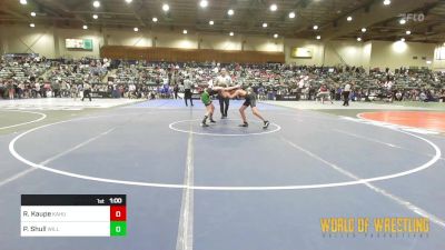 100 lbs Consi Of 16 #1 - Radyk Kaupe, Kahuku Wresting Club vs Payton Shull, Willits Grappling Pack