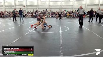 96 lbs Round 2 (4 Team) - Bryson Galofaro, The Wrestling Mill vs AJ Freudeman, Forge