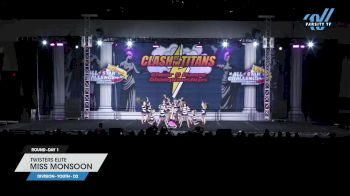 Twisters Elite - Miss Monsoon [2024 L1 Youth - D2 Day 1] 2024 ASC Clash of the Titans Schaumburg & CSG Dance Grand Nationals