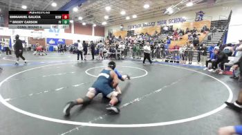 190 lbs Cons. Round 4 - Brody Carson, Fountain Valley vs Emmanuel Galicia, Redwood