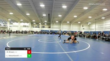 182 lbs Consi Of 4 - Myles Brown, Springfield International Charter School vs Luciano Sebastianelli, Wayland