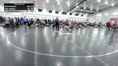 55 lbs Round Robin 3 - Silas Russell, Hoosiers Mafia - EL vs Trey French, Ohio Gold - EL