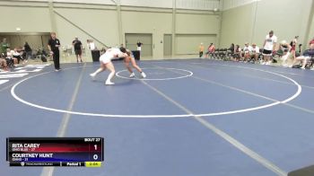 135 lbs Placement Matches (16 Team) - Rita Carey, Ohio Blue vs Courtney Hunt, Idaho