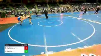 101 lbs Consi Of 16 #1 - George III Hollendoner, Tinley Park Bulldogs vs Nathan Randle, Izzy Style