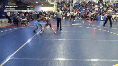 74 lbs Round Of 16 - Wyatt Eastman, Frog Empire vs Javon Smith, Bad Karma